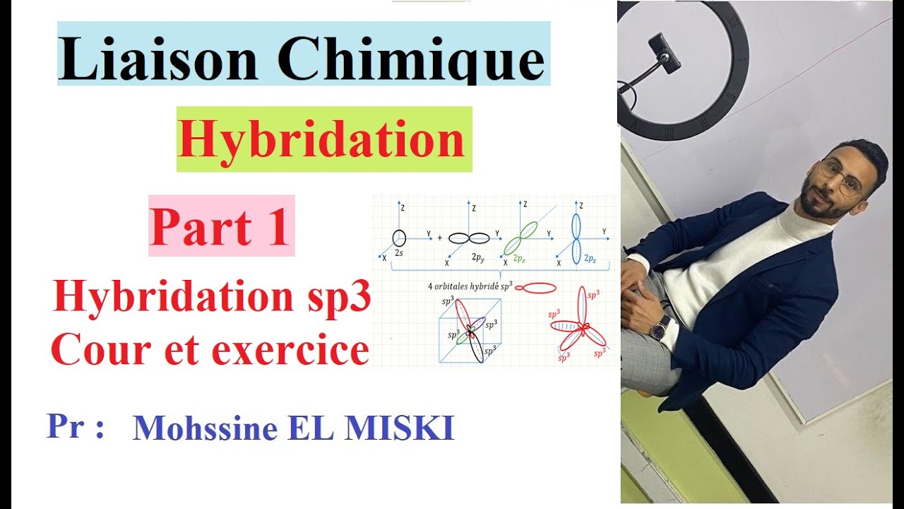 Liaison chimique : Hybridation part 1