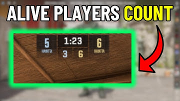 How To Show Alive Players Count Instead of Player Avatars in CS2 (NEW)