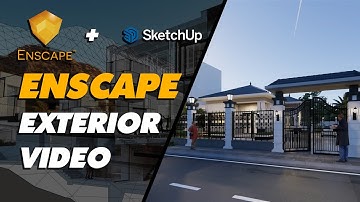 Enscape Video | Nhà cấp 4 đơn giản | #enscape