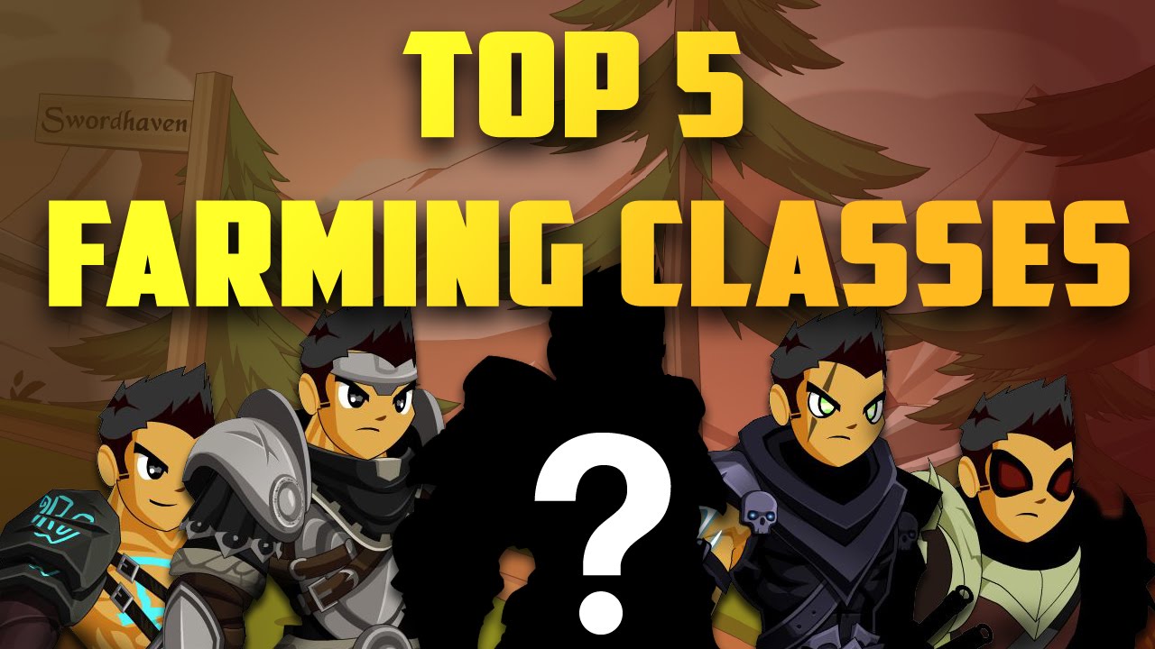 AQW Top 5 Farming Classes (Updated for 2016) YouTube