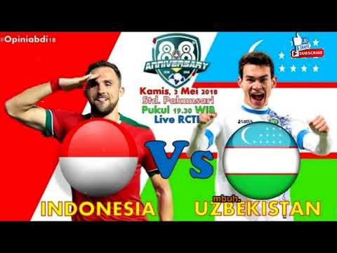 Jadwal Live RCTI dan Prediksi Timnas U-23 Indonesia vs Uzbekistan PSSI Anniversary Cup 2018