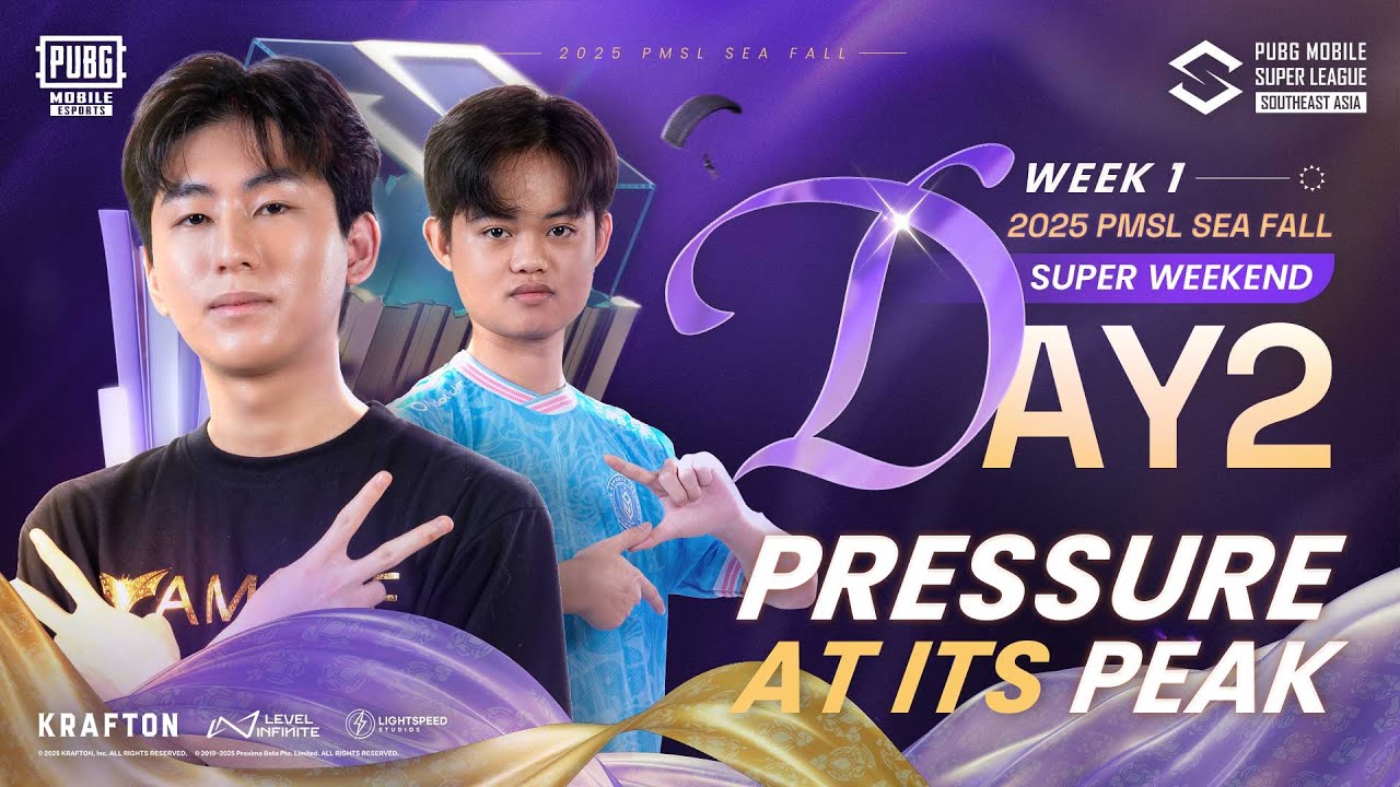 [EN] 2025 PMSL SEA W1 SuperWeekeend D2 | Fall | PRESSURE AT ITS PEAK!