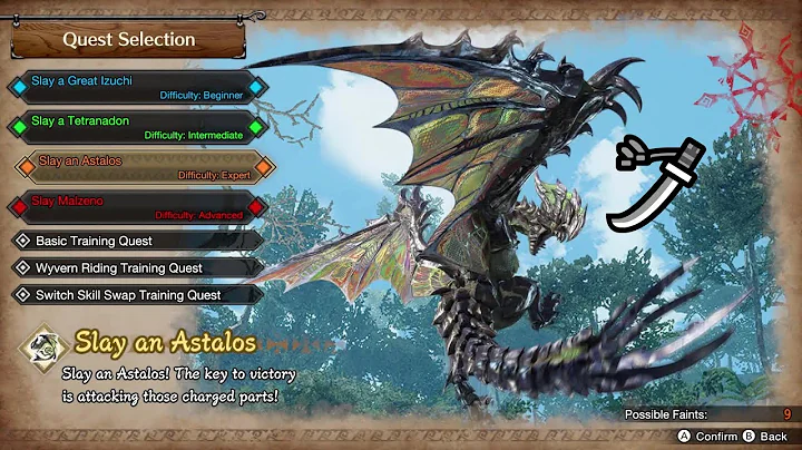 MHR Sunbreak Demo - No Wirebug Challenge - Rathian, Aknosom, Astalos Hunt [Long Sword]