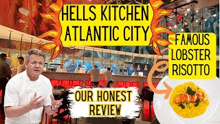 Trying HELLS Kitchen in ATLANTIC City | Gordon Ramsay at CAESARS | The BEST One Yet !  TONS of Food