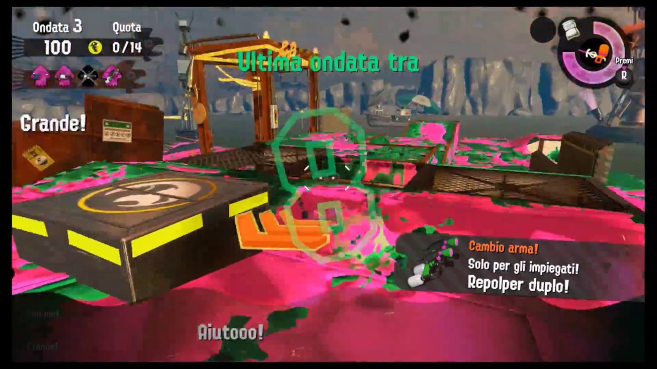 Splatoon 2 - Salmon Run - Gameplay ITA #1