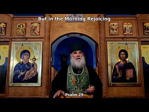 But in the Morning Rejoicing: Psalm 29