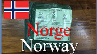 Norway Field Ration, 24 hour ~Unboxing & Breakfast~