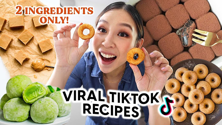 Testing Viral 2-Ingredient TikTok Recipes 🍩 🍫 | Part 7