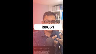 DAILY DEVOTIONAL: Rev. 6:1 The Four Horsemen
