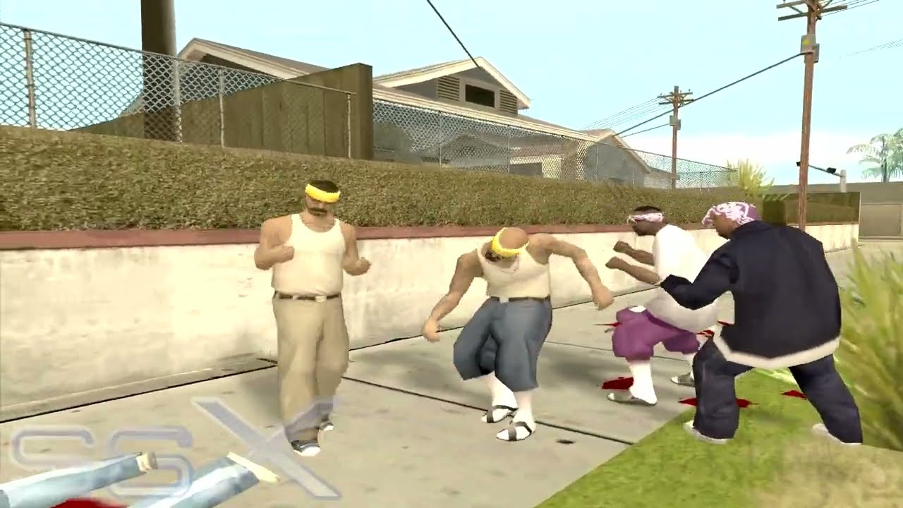 Ballas Vs Los Santos Vagos, GTA San Andreas