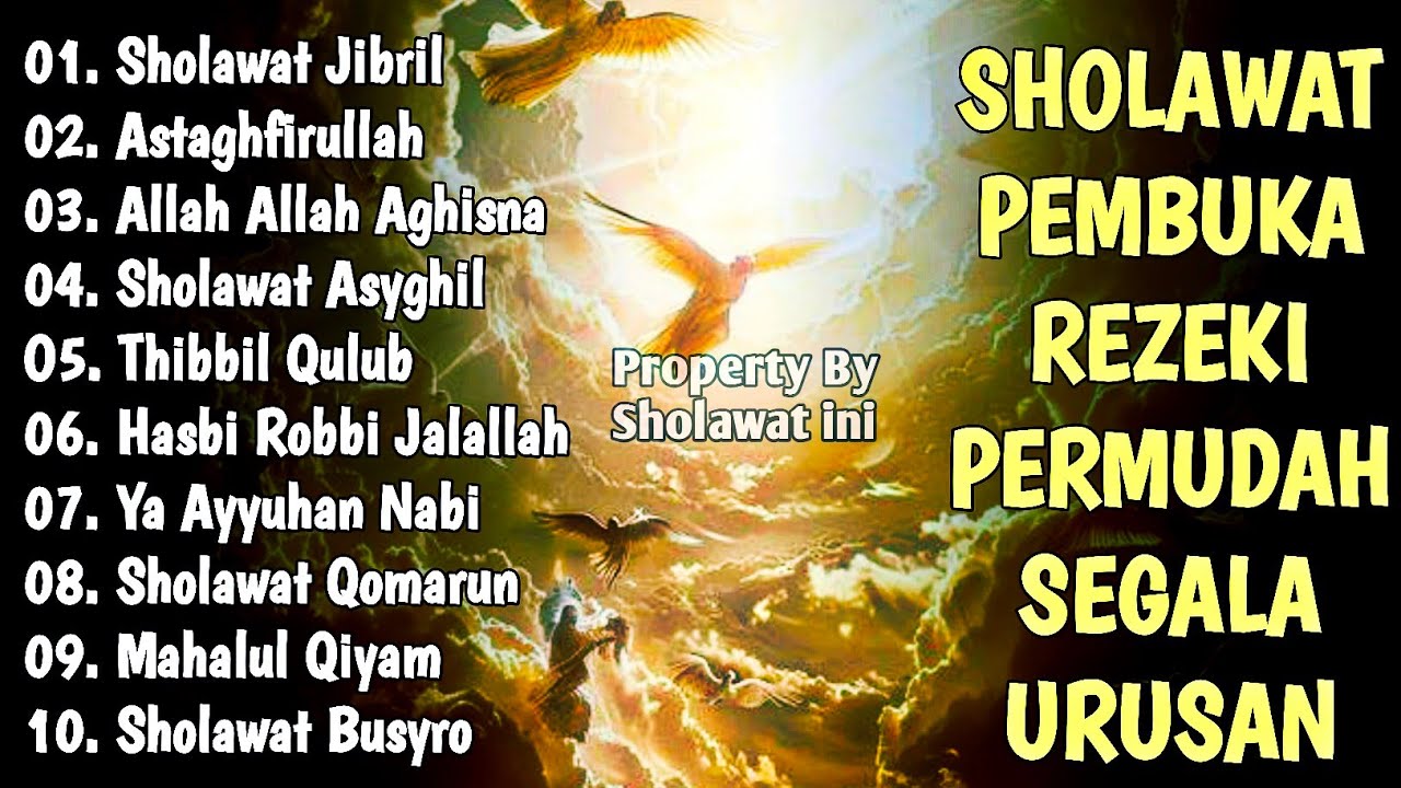 SHOLAWAT JIBRIL PEMBUKA PINTU REZEKI Astaghfirullah SHOLAWAT NABI MERDU TERBARU 2026