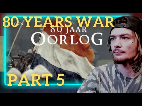 American Reacts to 80 Years War Episode 5-7 (eng.translation)