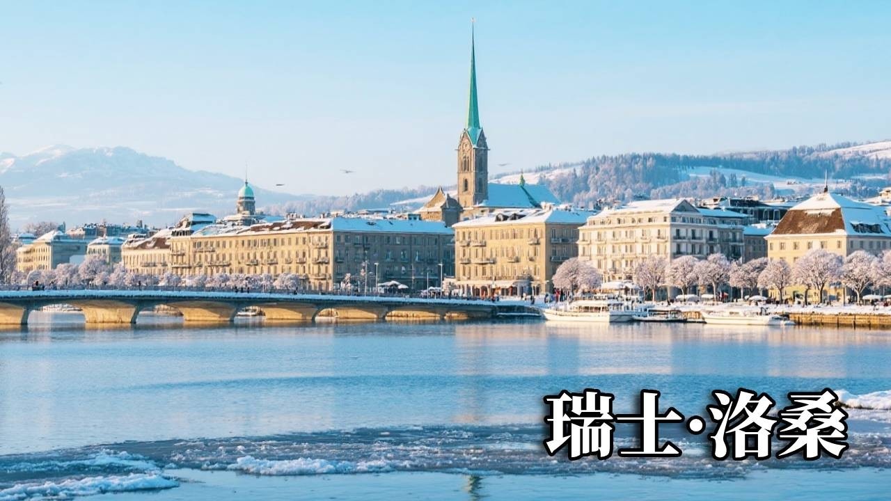 瑞士之旅——洛桑，这里有瑞士最美大教堂，好像小重庆！【行走世界的北京老刘】