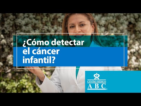 ¿Cómo detectar el cáncer infantil?