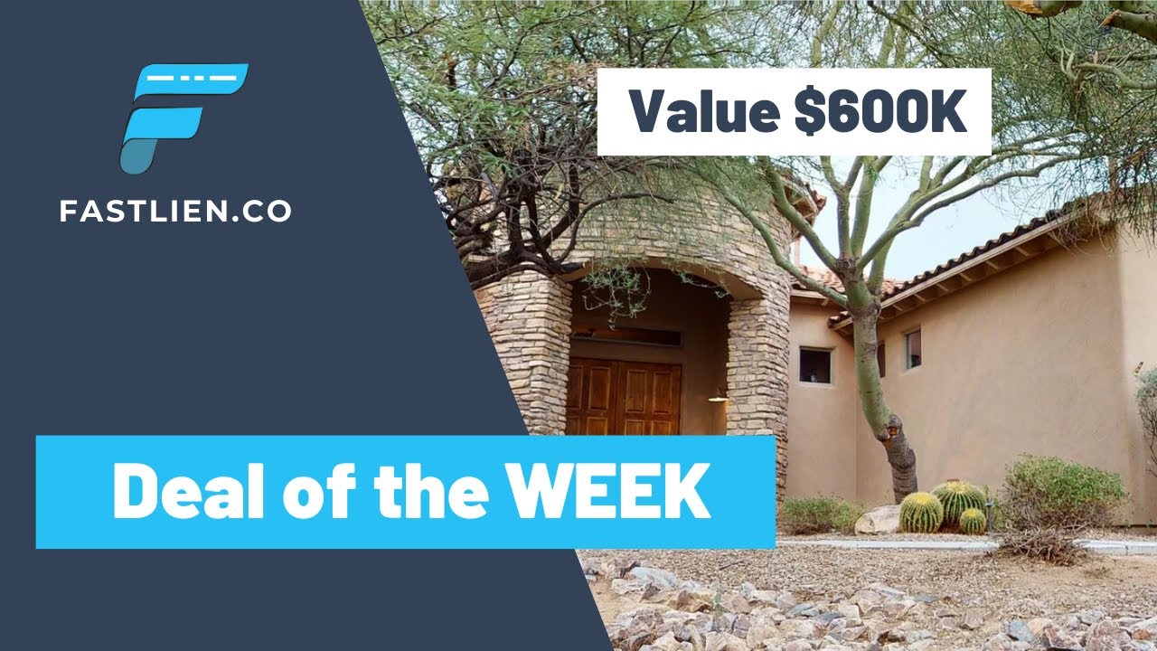 Tax Liens Deal of the week Pima Arizona FastLien.co YouTube