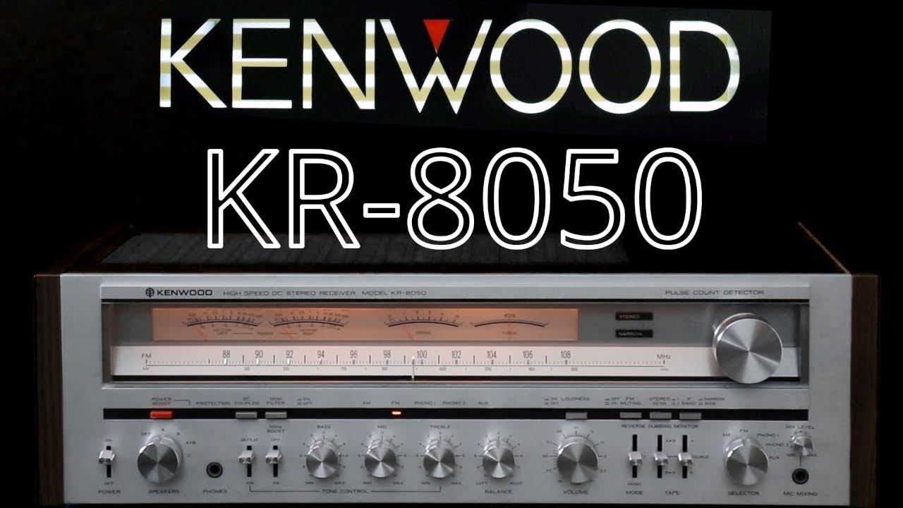 Kenwood KR8050. Restoration Repair & Testing Of A Classic Old Stereo