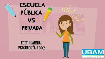 ¿Qué es lo contrario de la escuela privada?