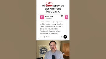 AI Grades and Gives Feedback #chatgpt #ai #aiproductivity