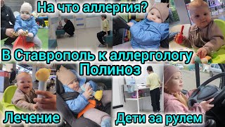 В СТАВРОПОЛЬ К АЛЛЕРГОЛОГУ/ПОЛИНОЗ/ЛЕЧЕНИЕ/НА ЧТО АЛЛЕРГИЯ?/ДЕТИ ЗА РУЛЕМ АВТОБУСА