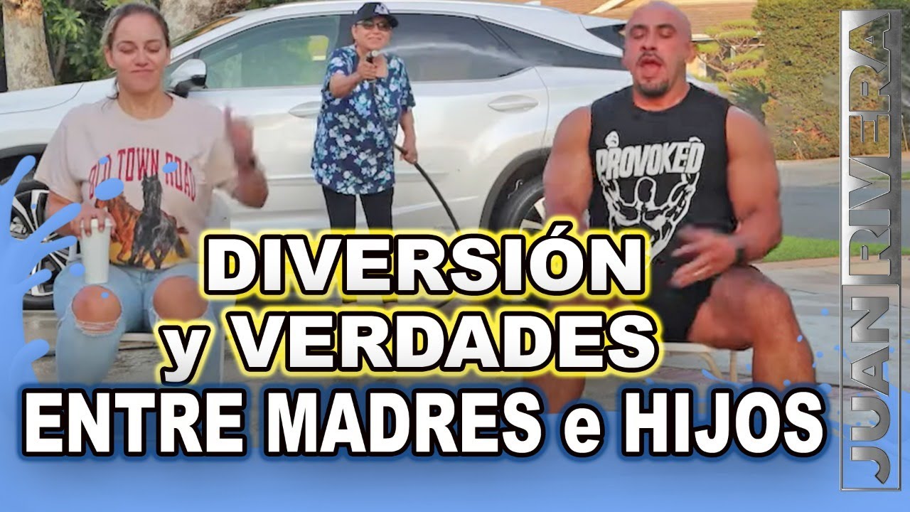 DIVERSIÓN y VERDADES ENTRE MADRES e HIJOS como en TIKTOK | Juan Rivera