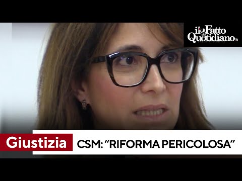 Csm, Anm accusa: "Riforma pericolosa che mina principi costituzionali"