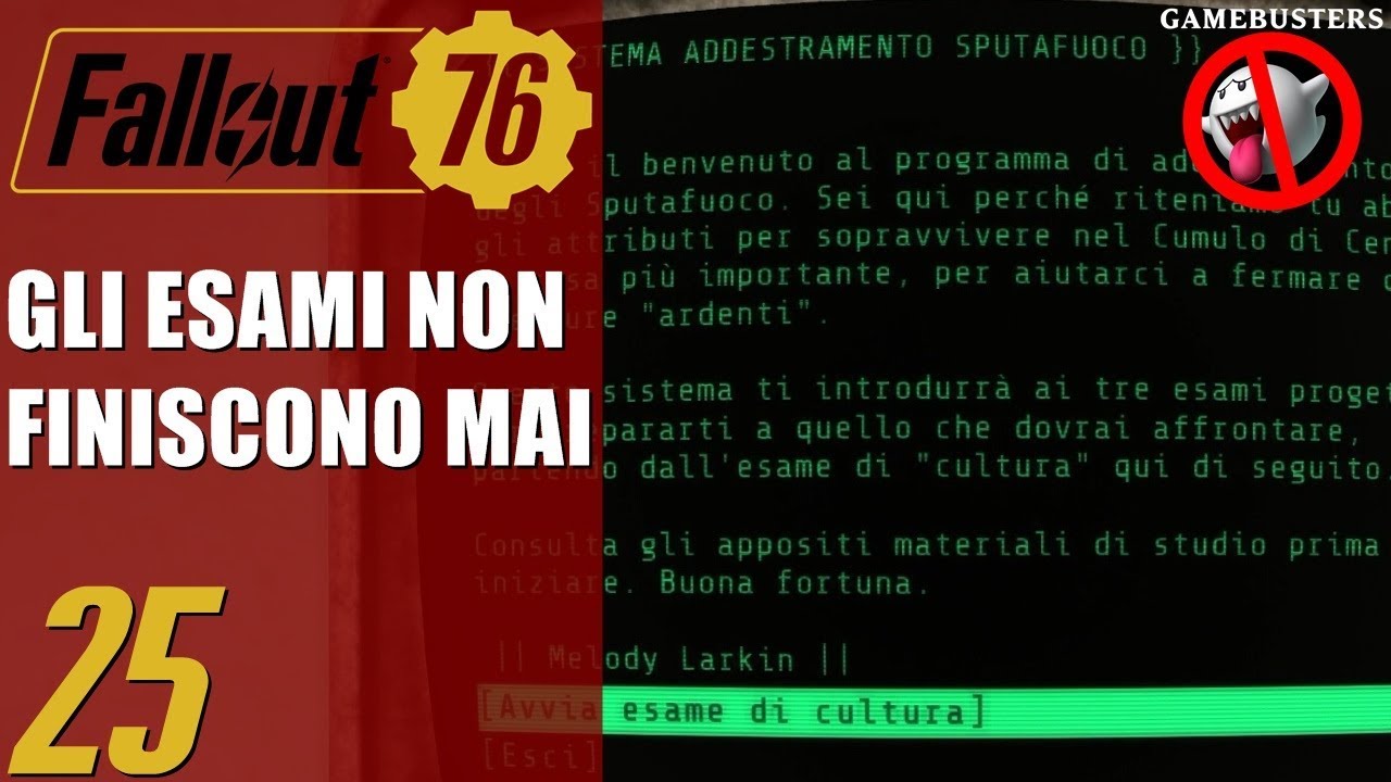 Fallout 76 - Gameplay ITA #25 - Gli esami non finiscono mai