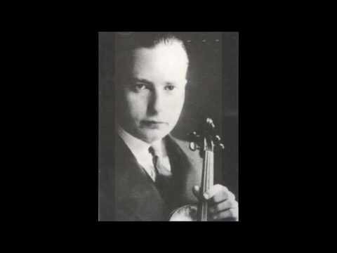 Josef Wolfsthal - Beethoven : Violin Concerto in D Op.61 - 2nd & 3rd Mvt (1929) 再復刻