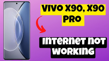 Vivo X90, X90 Pro How to fix Internet Issue || Internet not working