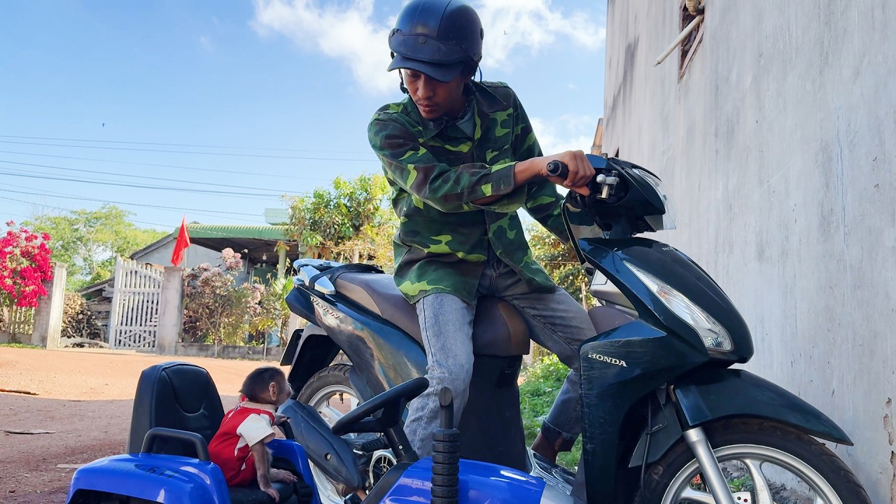 BUEM drove himself to the market & dad found out