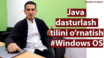 Java dasturlash tilini "Windows" operatsion tizimiga o