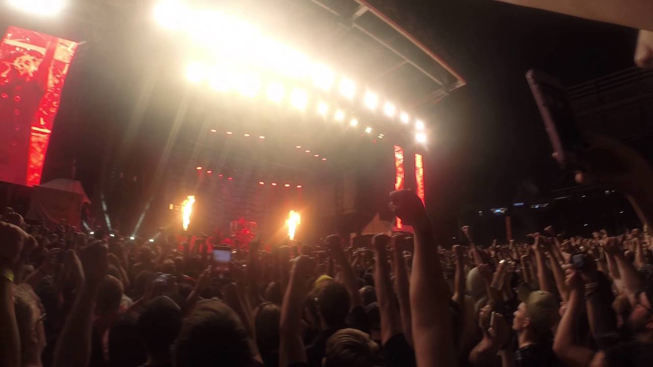 Disturbed chicago open air show YouTube