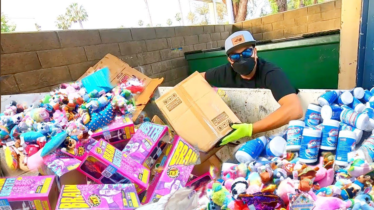 de LOCOS! estos GRINGOS 🇺🇸😱tiran TODO en cajas SELLADAS 