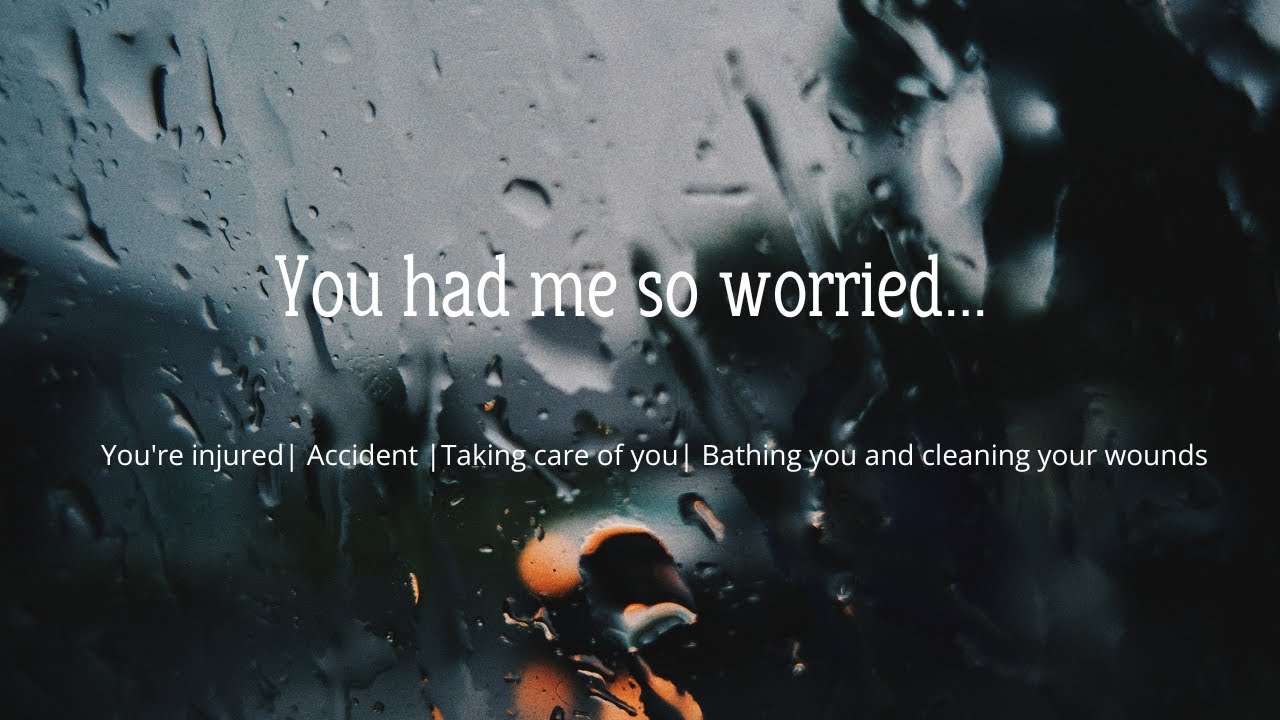ASMR| Baby What Happened?! [Accident] [You're Injured] [Taking Care of You] [Girlfriend Roleplay]