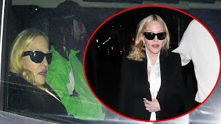 Madonna Looks Surprisingly Natural Without Makeup While Out On A Date With Toyboy Akeem Morris