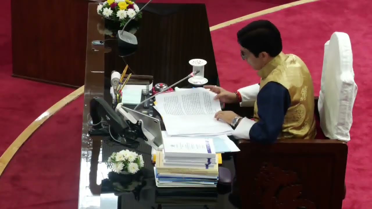 Sikkim Legislative Assembly during the Sixth Session Part II of the Tenth Assembly 2022-2023