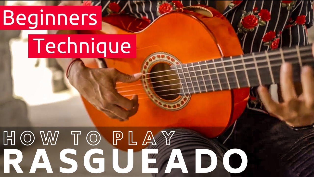 How to play RASGUEADO | Flamenco Guitar Lesson