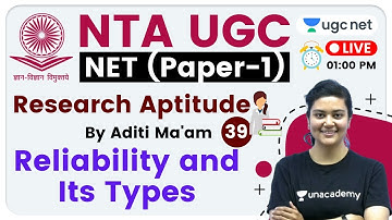 NTA UGC NET 2020 (Paper-1) | Research Aptitude by Aditi Ma