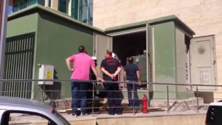 Karamürselde Yeni Belediye Binasında Çıkan Yangın Panik Yarattı