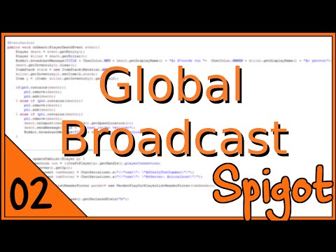 [ SpeedCoding Spigot 1.8 ] Global Broadcast | 2