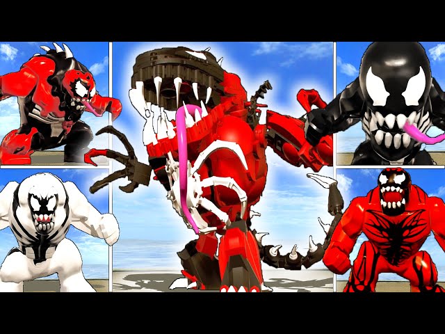 Herske Kommunist sejle All Symbiote Venom Characters In LEGO Marvel Super Heroes 2 Maximum Carnom Anti  Venom - YouTube