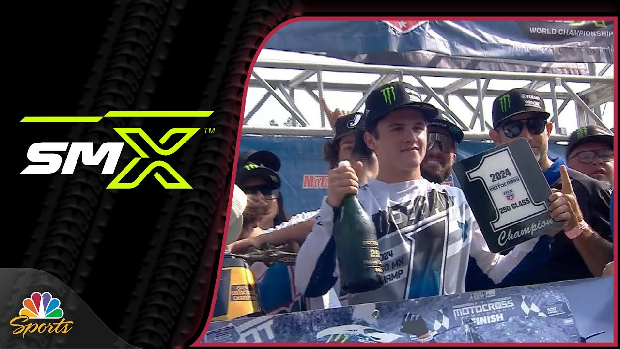 Haiden Deegan wraps up Pro Motocross 250 championship in Budds Creek Moto 1 | Motorsports on NBC