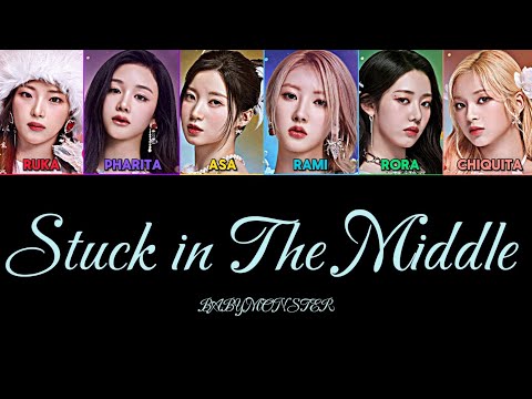 BABYMONSTER Stuck In The Middle Color Coded Lyrics Babymonster