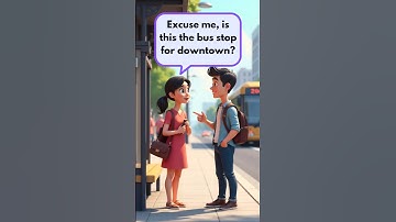 Bus Stop Conversation | Easy English Conversation for Beginners #englishconversation
