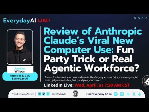 Review of Anthropic Claude’s Viral New Computer use: Fun Party Trick or Real Agentic Workforce?