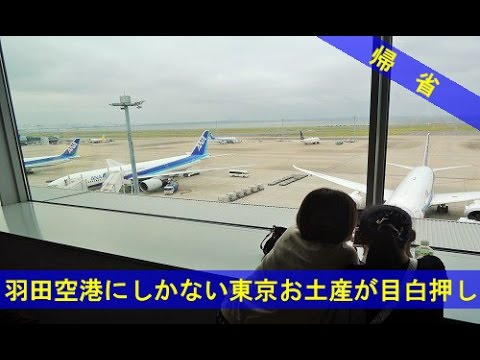 羽田空港でしか買えない東京お土産や限定商品が目白押し Youtube