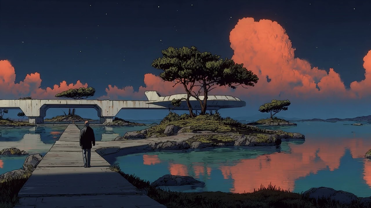 Work Session Focus | Lo-fi Tech House | A PLACE THAT WAITS