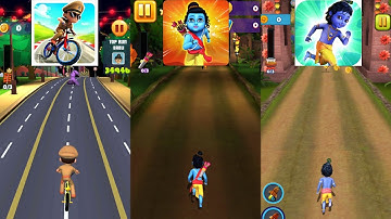 Little Singham Cycle Race 🆚 Little Ram 🆚 Little Krishna New Update