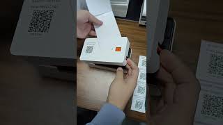How to install label paper in QIRUI QR-368bt AIYIN BY-368BT A70pro printer
