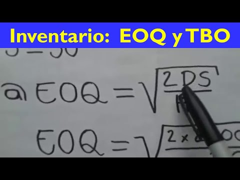 Video: ¿Cómo se calcula la demanda anual en EOQ?