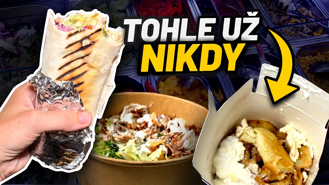 DIVNÝ KEBAB a PRDÍCÍ SALÁT 🤣